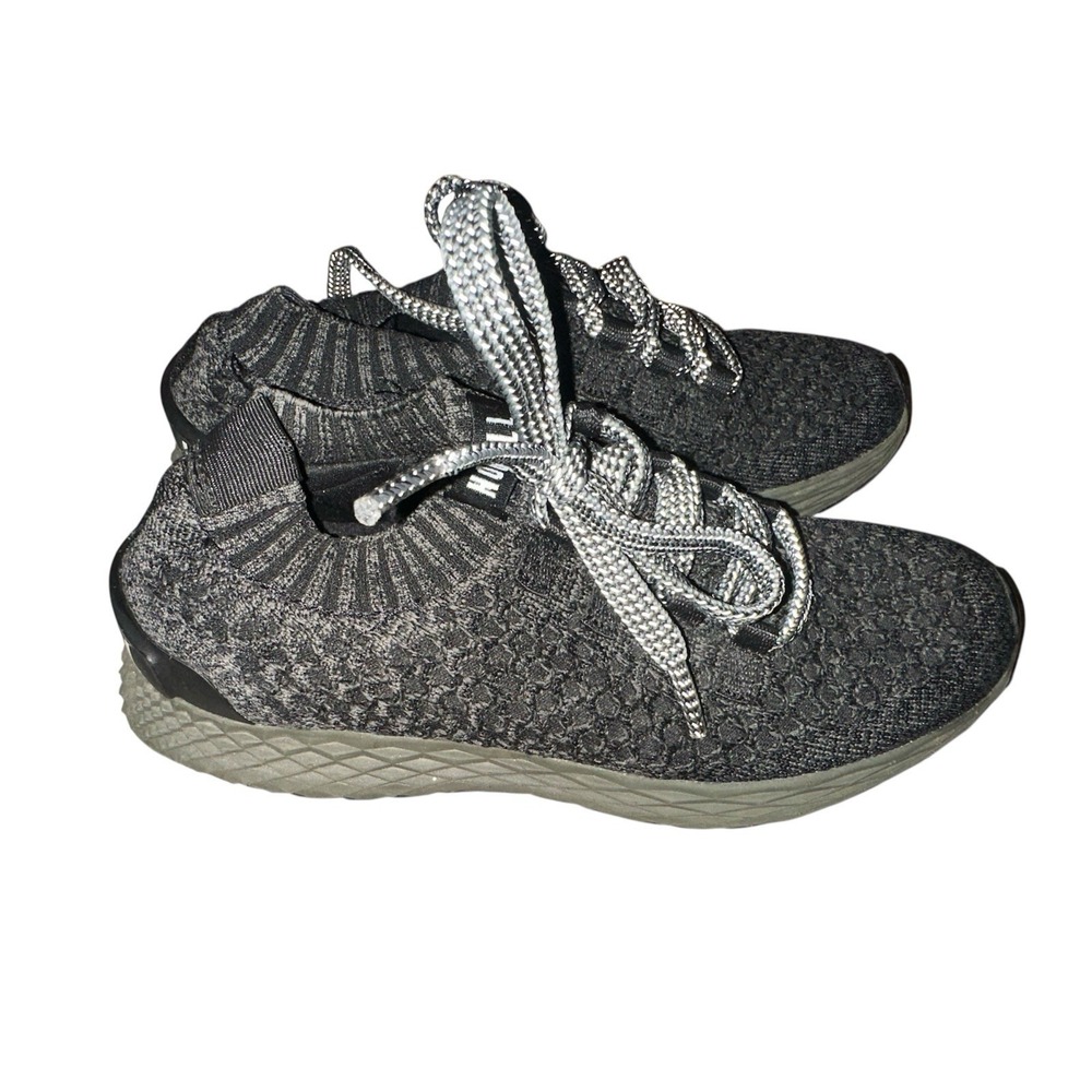 No Bull Diamond Black Ivy Knit Runners Shoes - Women's 6.5 or Men's 5 **EUC** - Picture 4 of 6